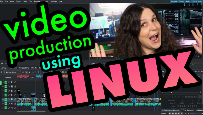 I make all my videos using Linux. Here's how.
